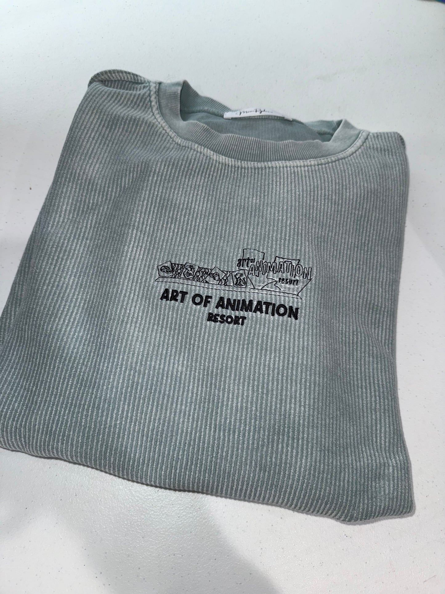 XL CORDED CREWNECKS