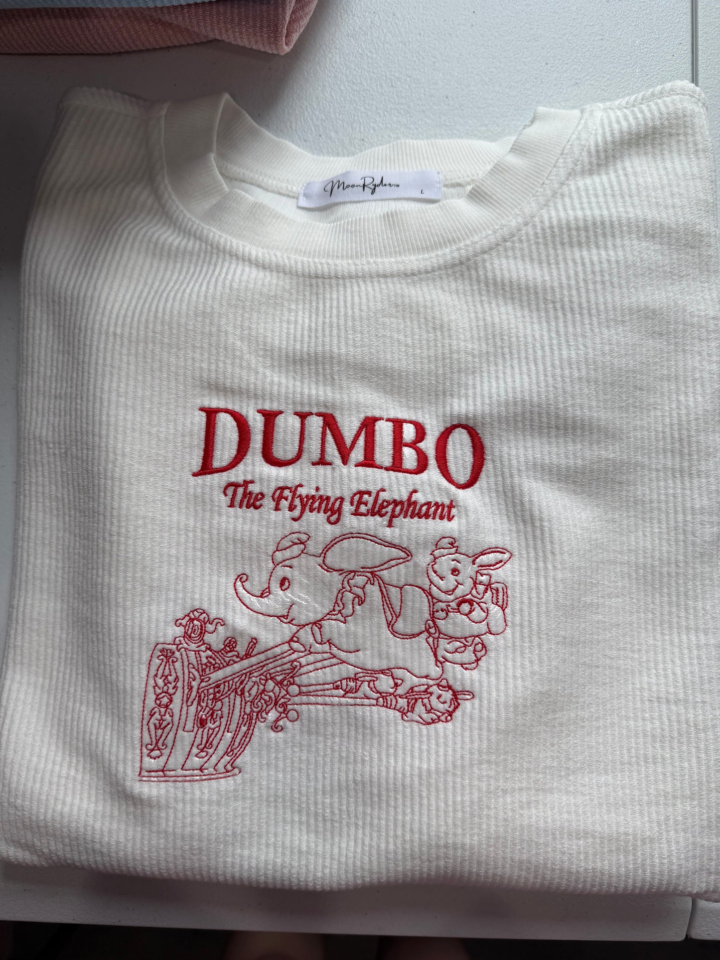 LARGE CORDED CREWNECKS