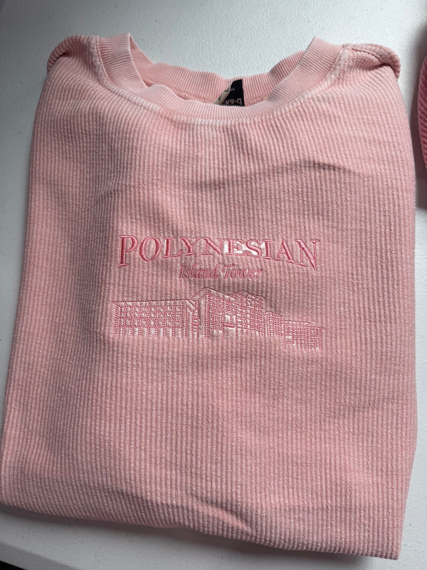 LARGE CORDED CREWNECKS