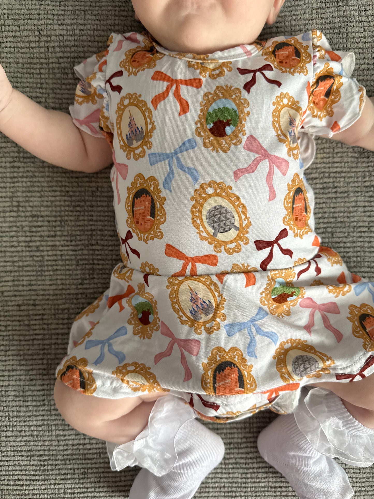Bow Frame Twirl Dress