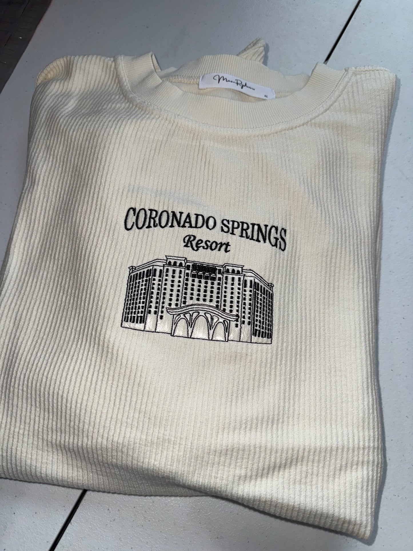 SMALL CORDED CREWNECKS