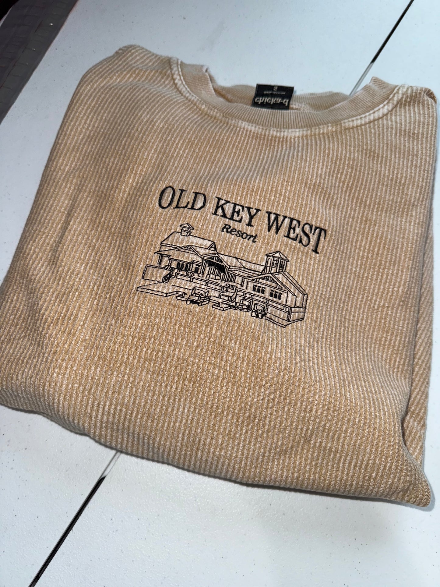 SMALL CORDED CREWNECKS