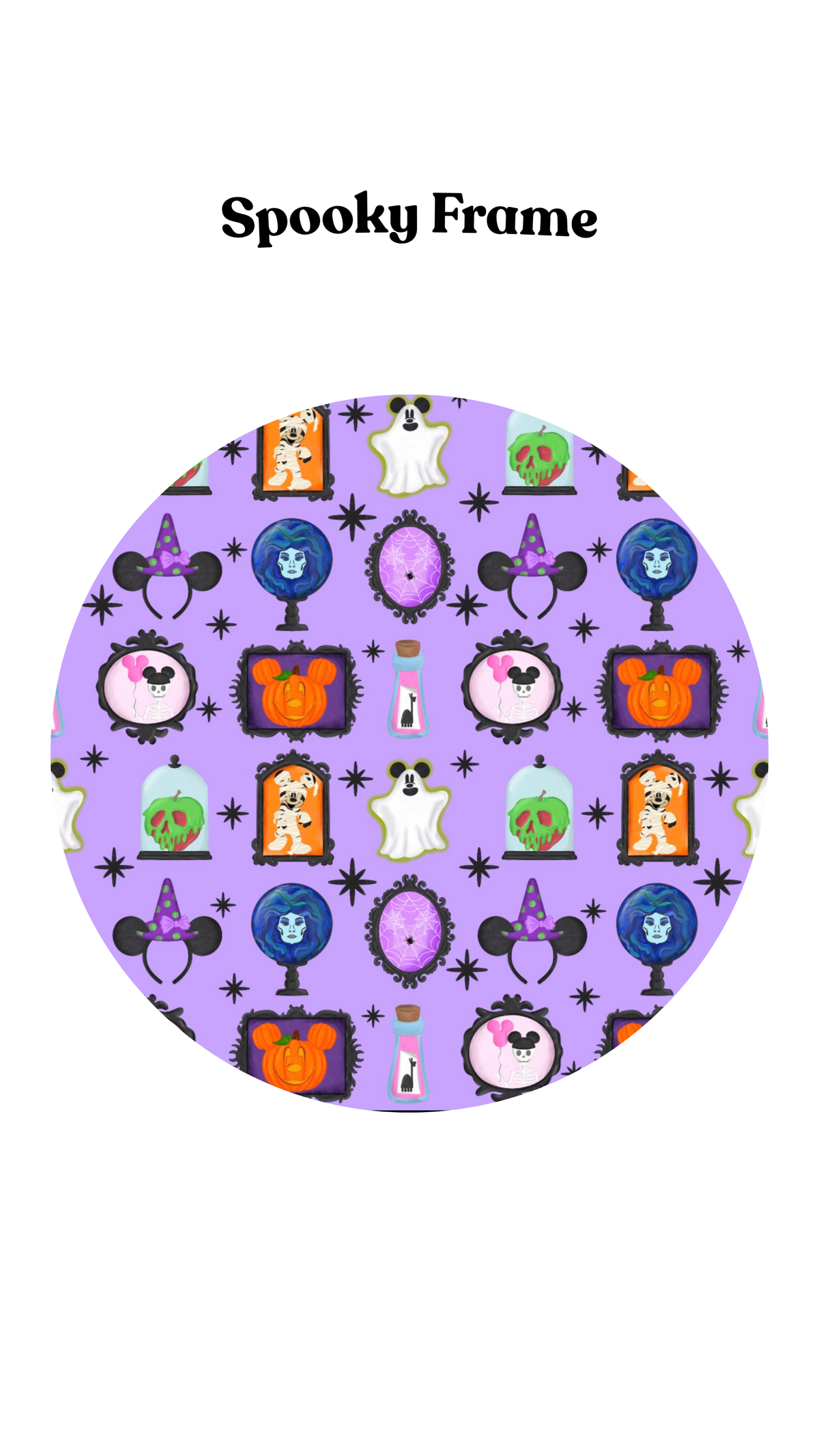 Spooky Frame Waffle Extras
