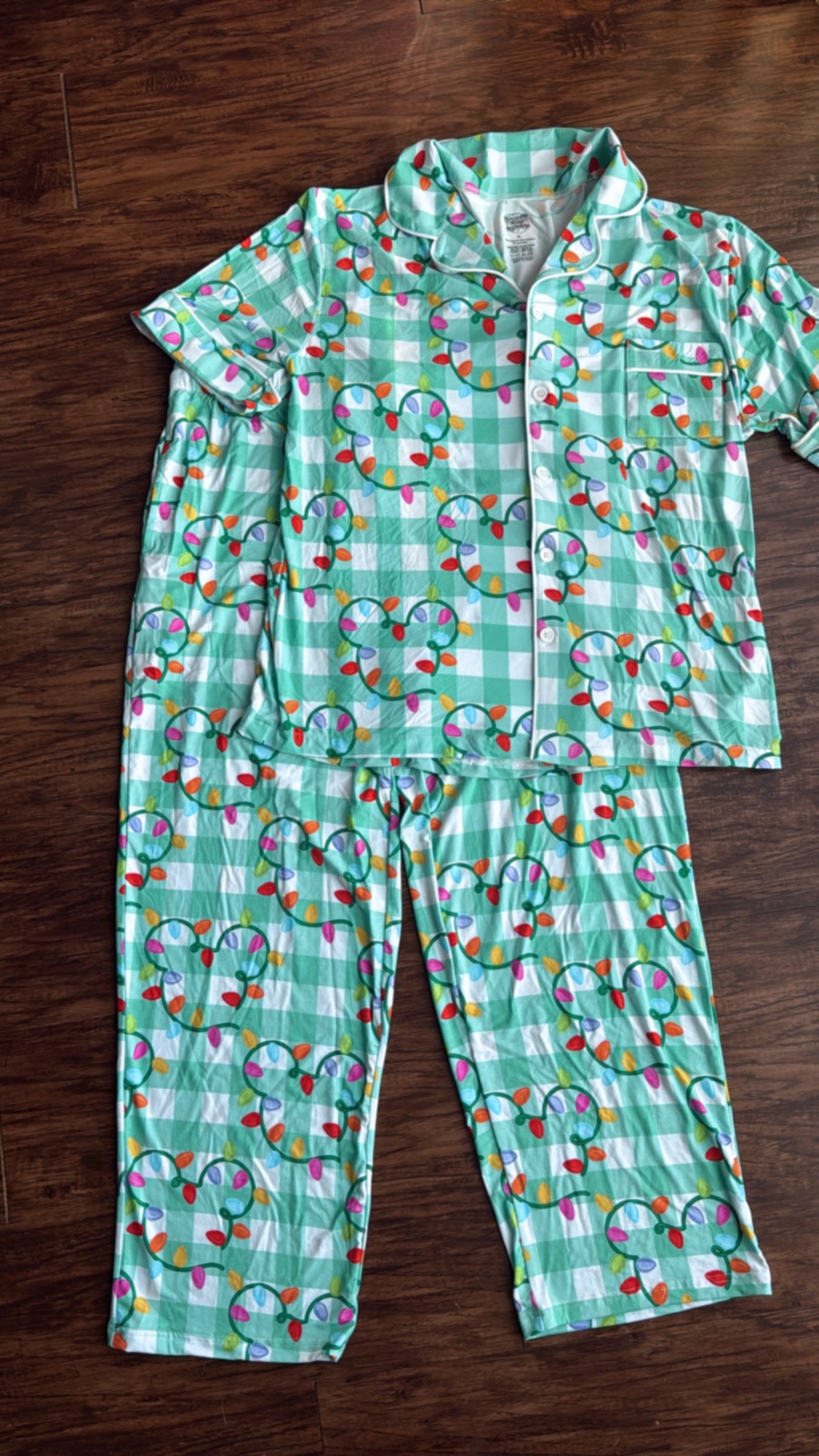 Mouse Lights Jammies ADULT