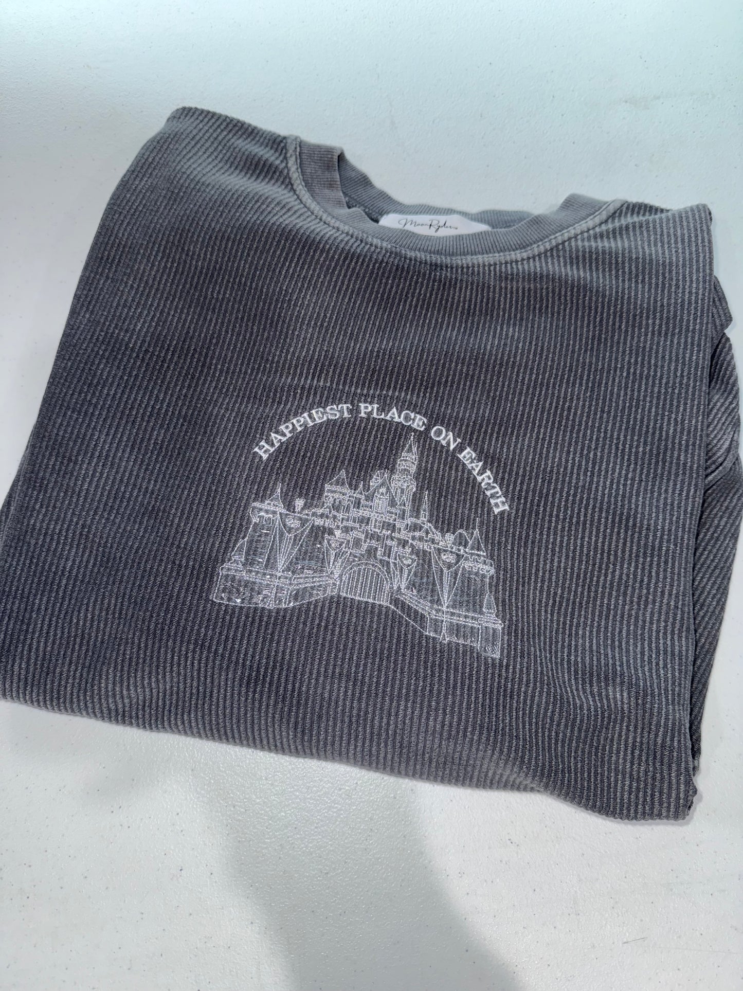 SMALL CORDED CREWNECKS