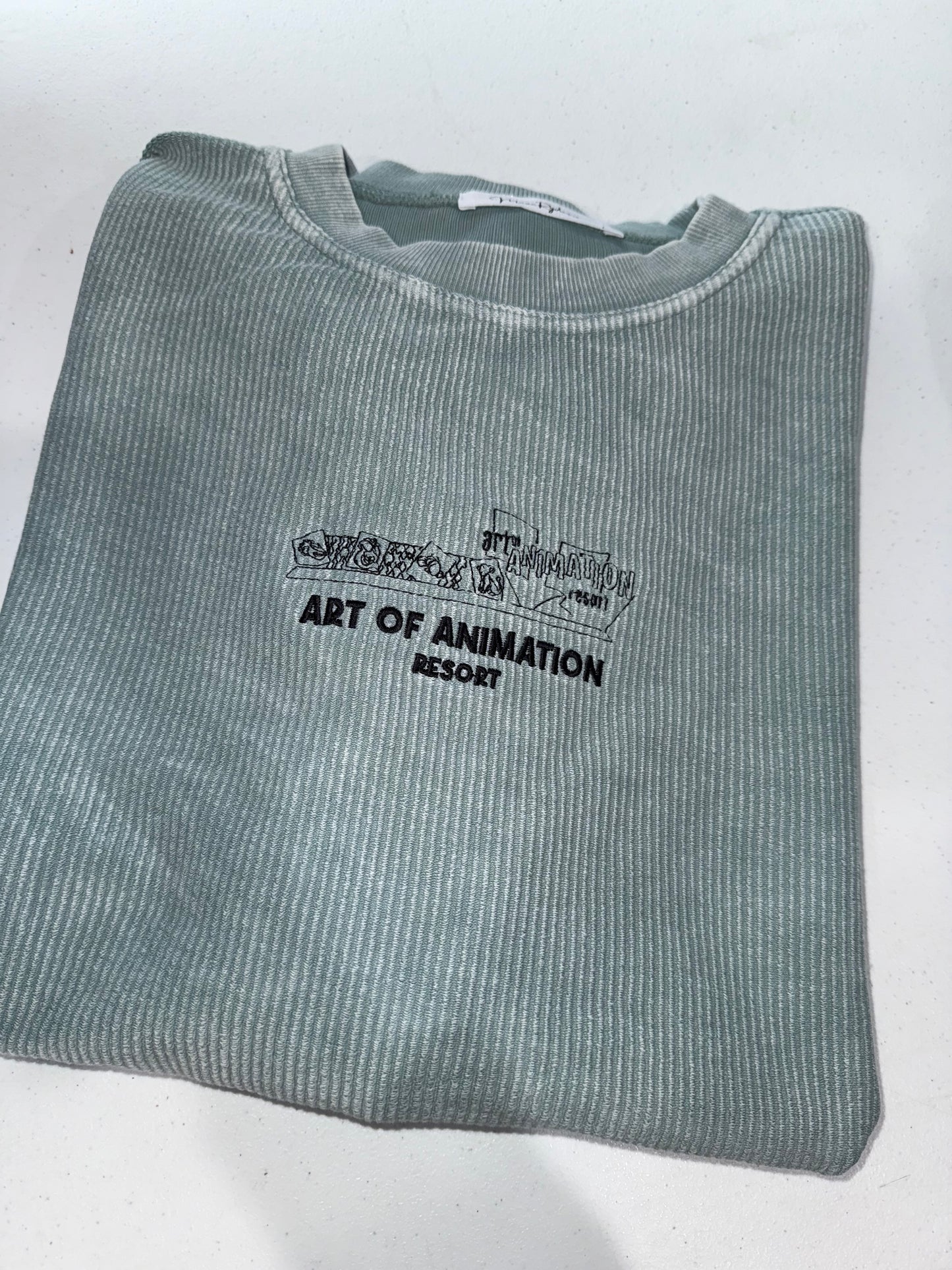 LARGE CORDED CREWNECKS