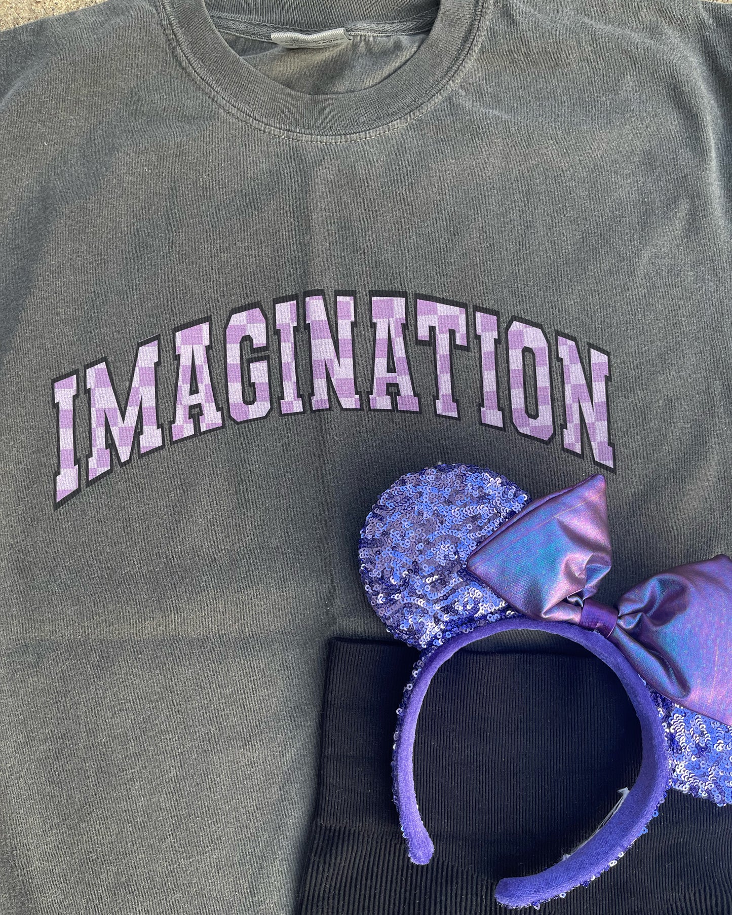 Imagination Purple Checkered