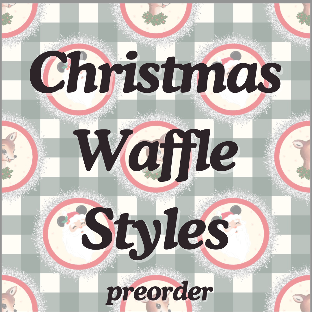 Christmas Waffle Styles