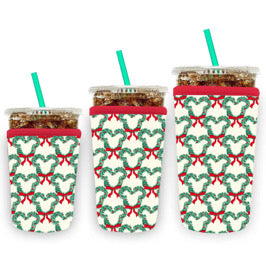 Merry Wreath Cup Sleeve