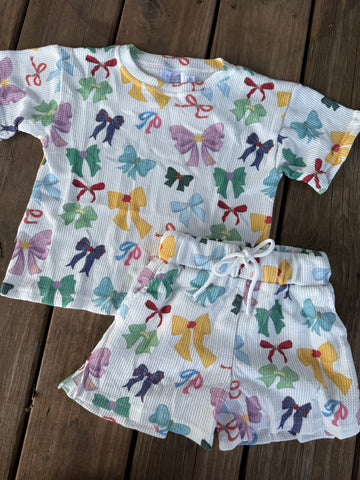 PRINCESS BOW WAFFLE SET (KIDS)
