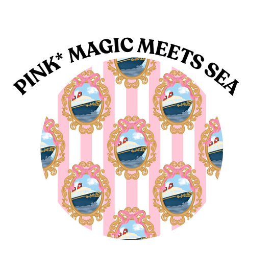 KIDS PINK* Magic Meets the Sea Waffle Set PREORDER *Early June TAT*