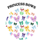 ADULT Princess Bows Waffle Set PREORDER *Early June TAT*