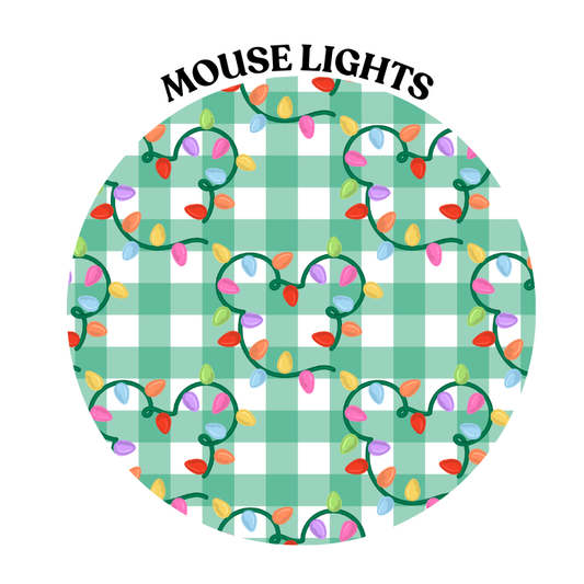 ADULT Mouse Lights Waffle Set PREORDER *AUGUST TAT*