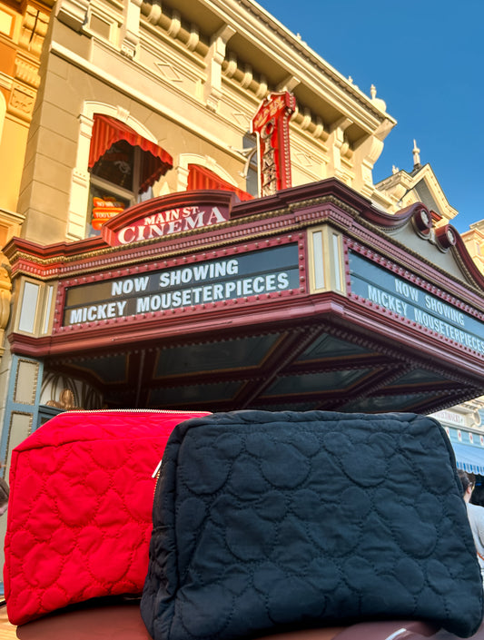 Puff Large Pouch (RED, BLACK)