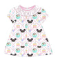 Girls Birthday Smocked Dress