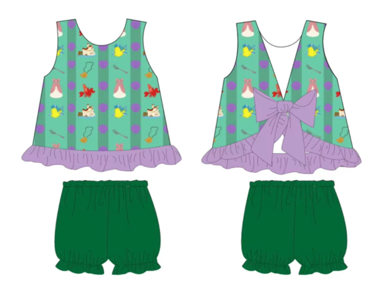 Life is the Bubbles Back Outfit