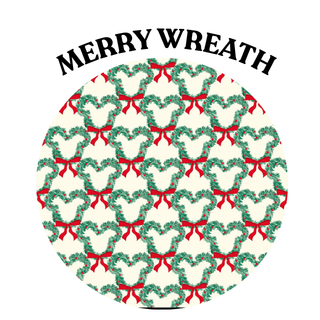 KIDS Merry Wreath Waffle Set PREORDER *Early June TAT*
