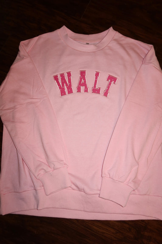 PINK: Regular Sweatshirt Polka Dot