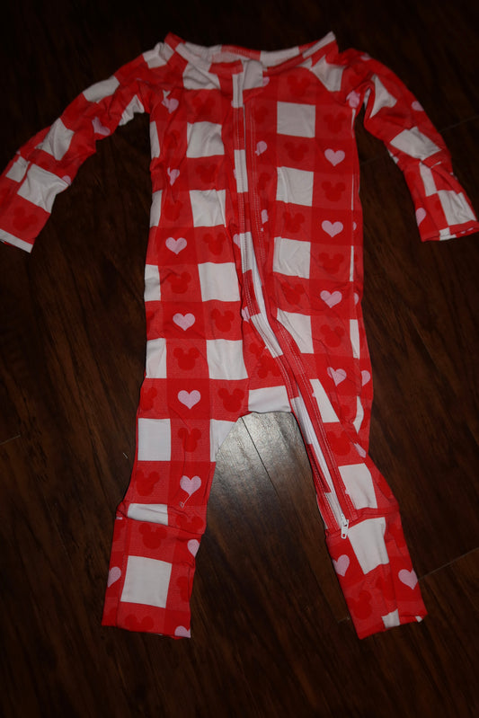 INFANT: LOVE LETTER ZIPPIES