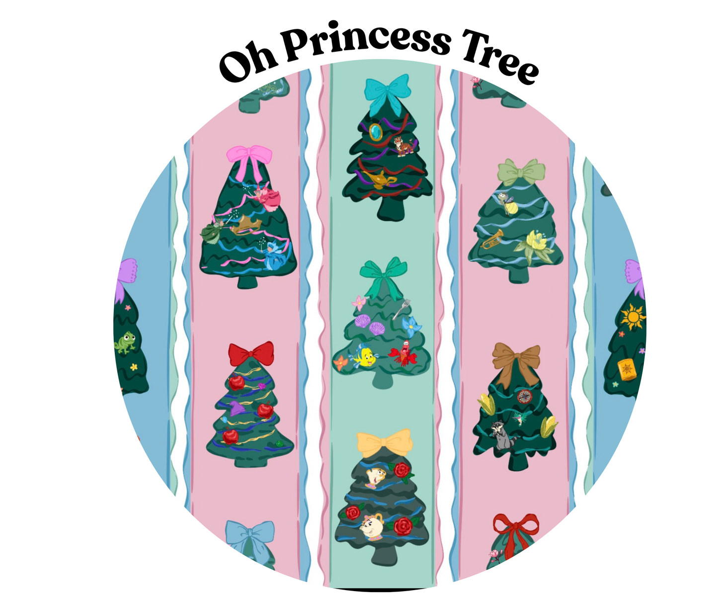 PREORDER OCTOBER TAT: KIDS Oh Princess Tree WAFFLE SET