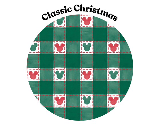 PREORDER OCTOBER TAT: Infant Classic Christmas WAFFLE BUBBLE