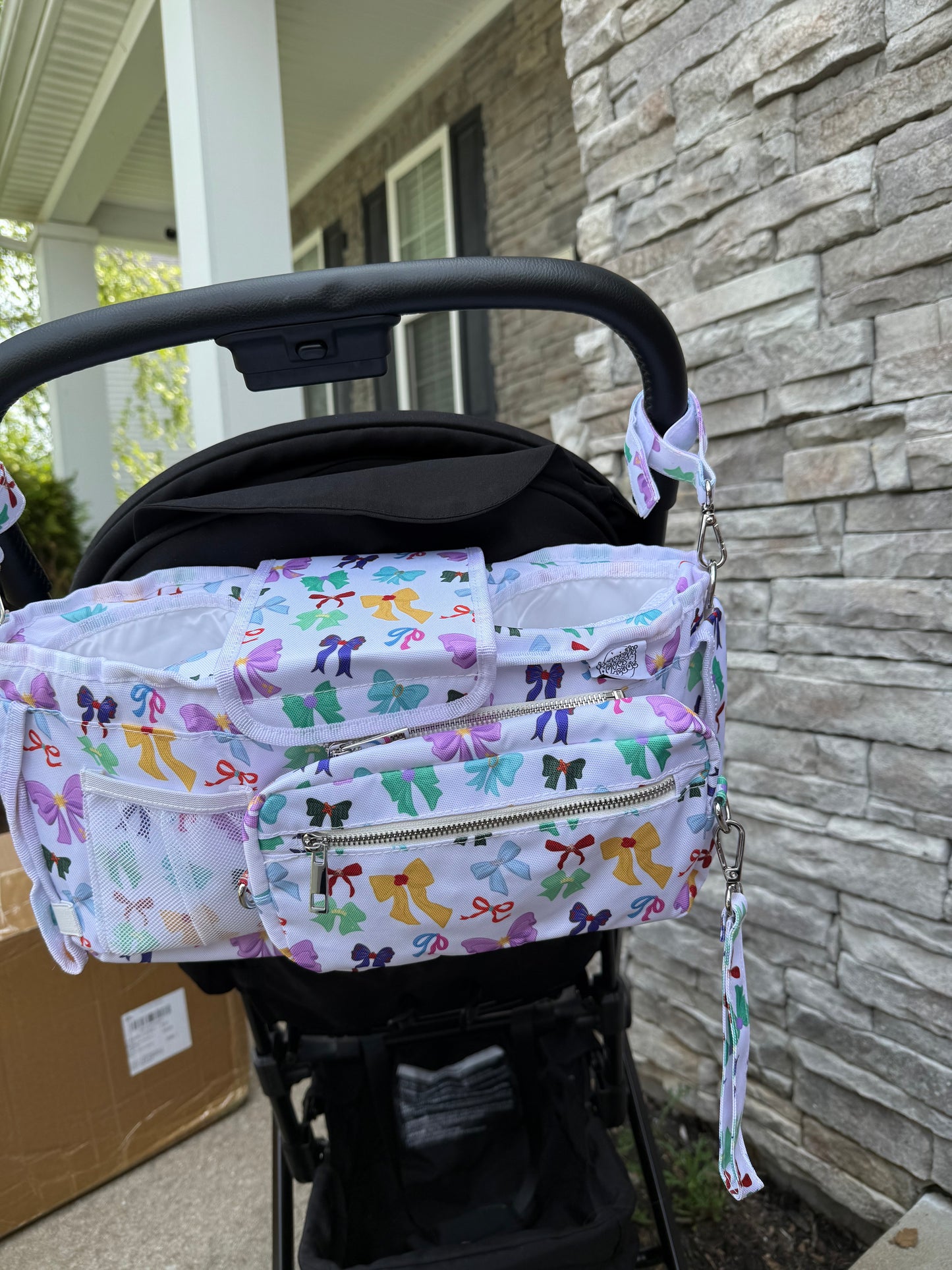 Princess Bow Stroller Caddy