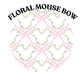 ADULT Floral Mouse Bow Waffle Set PREORDER *Early June TAT*
