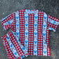 ADULT: Red, White and Mouse Waffle Set