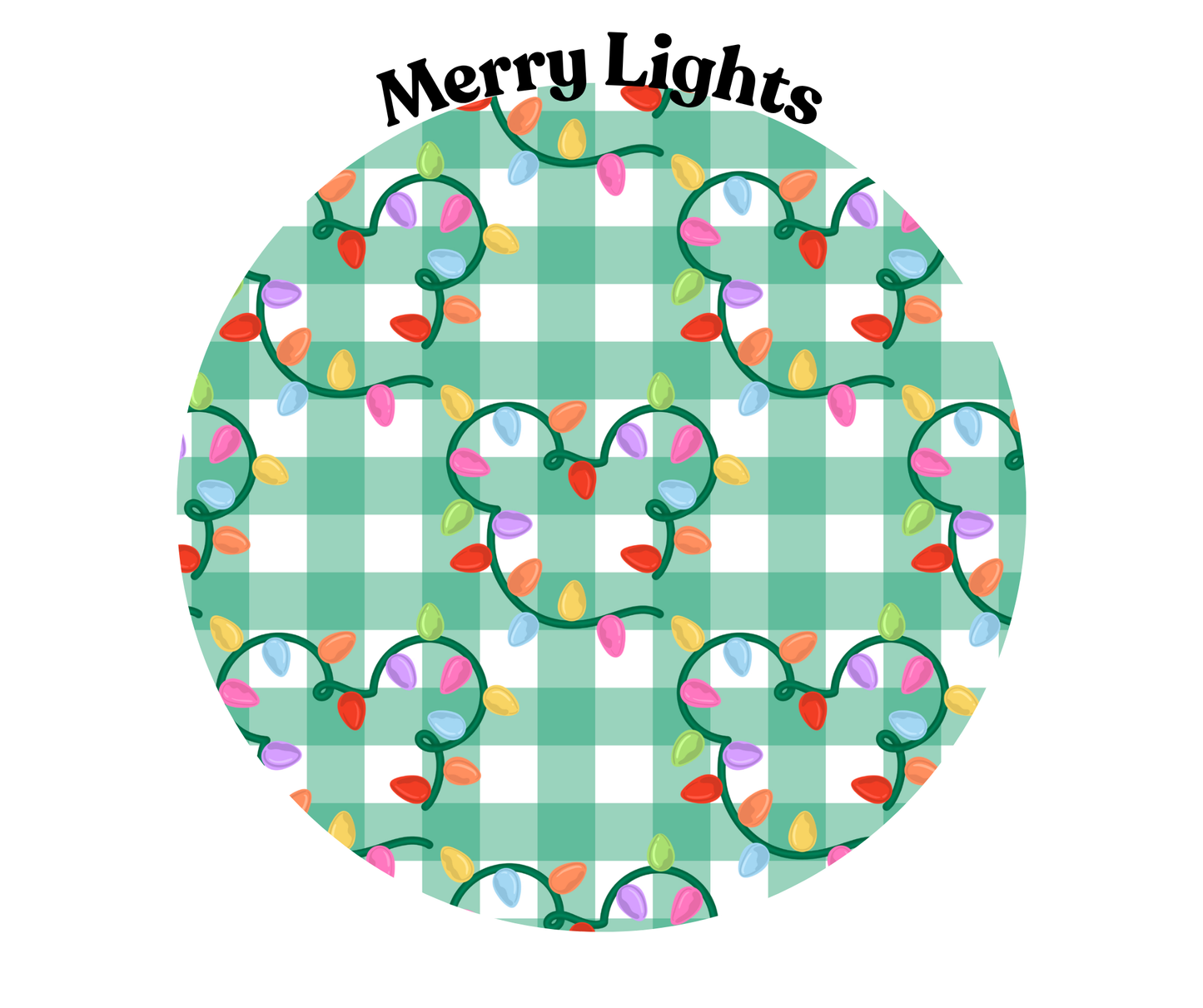 PREORDER OCTOBER TAT: Infant Mouse Lights WAFFLE BUBBLE