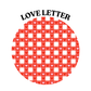 Love Letter Waffle Set