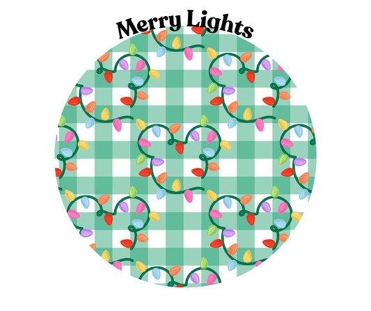 PREORDER OCTOBER TAT: ADULT Mouse Lights WAFFLE SET