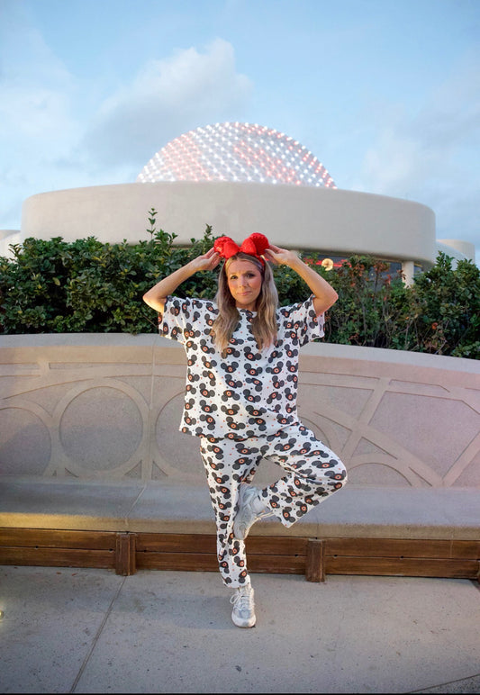 Park Hat Waffle PANTS Set