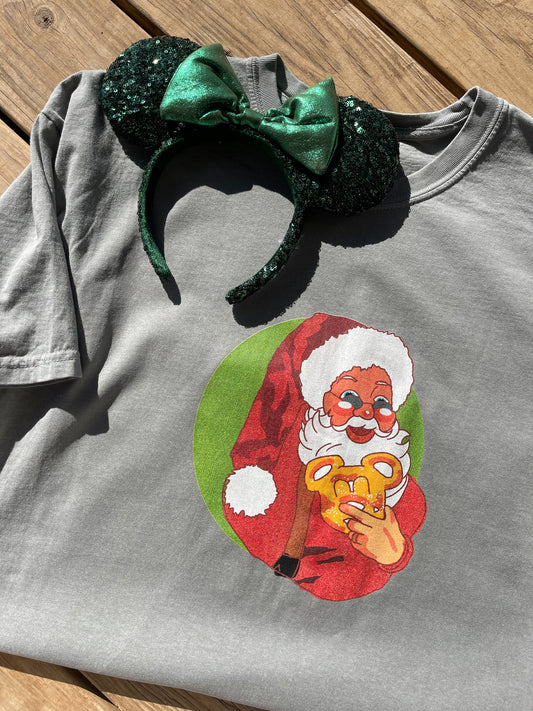 Santa Mickey Pretzel