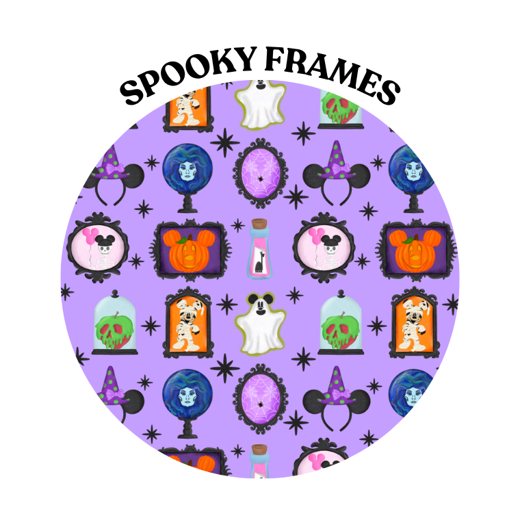 EXTRAS: PURPLE SPOOKY FRAMES