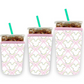 Floral BOW CUP SLEEVE