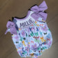 Pre order: 12 week PRODUCTION NAME SMOCK: Baby Bow Bubble