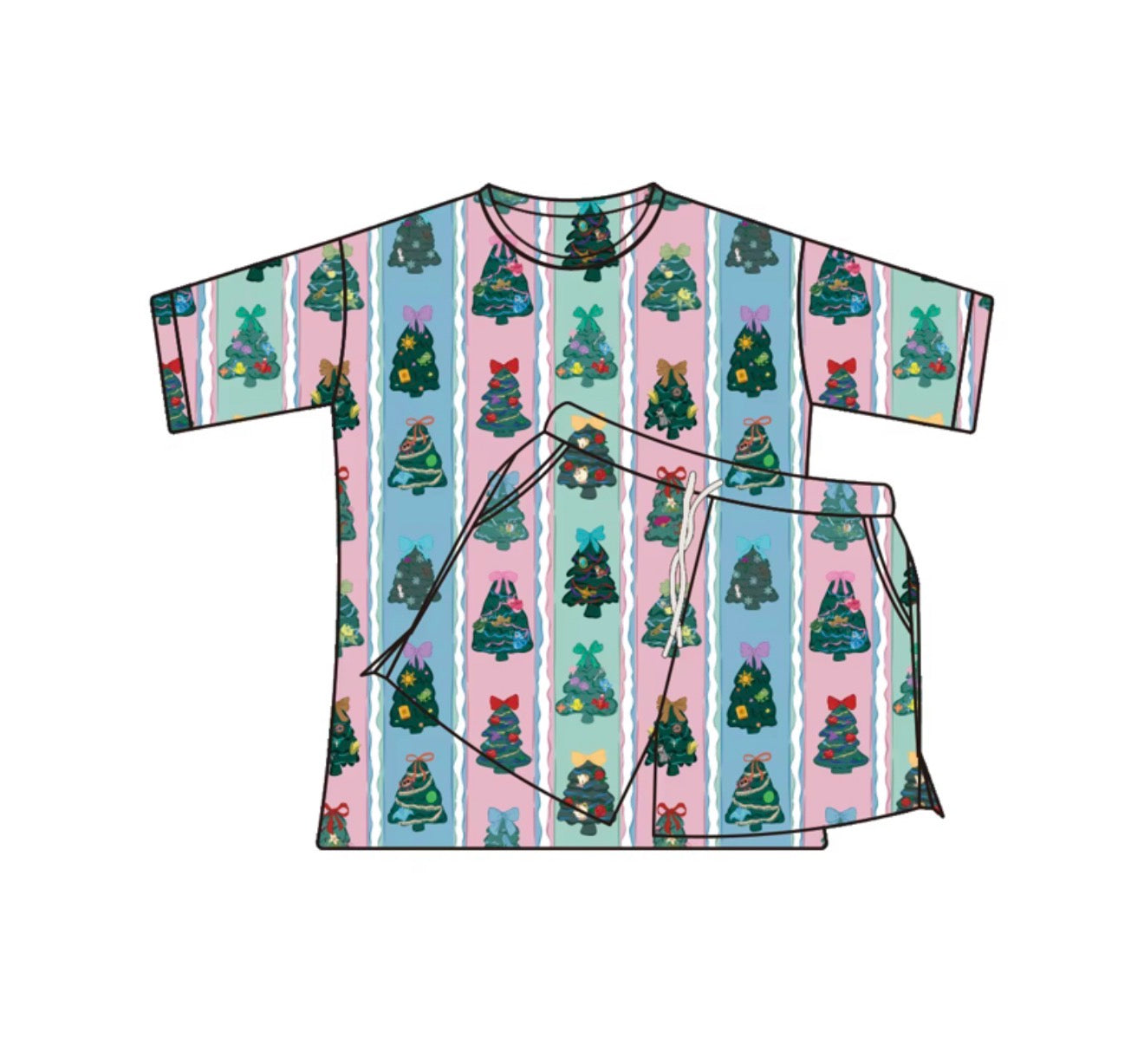 PREORDER OCTOBER TAT: ADULT Oh Princess Tree WAFFLE SET
