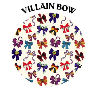 KIDS Villain Bow Waffle Set PREORDER *Early June TAT*