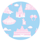 Blue Pink Magical Dreaming