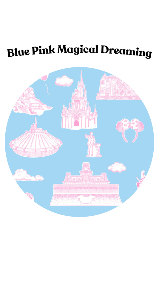 Blue Pink Magical Dreaming