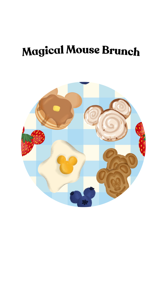 Magical Mouse Brunch Waffle