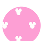 Pink Dots Waffles