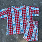 KIDS: Red, White and Mouse Waffle Set
