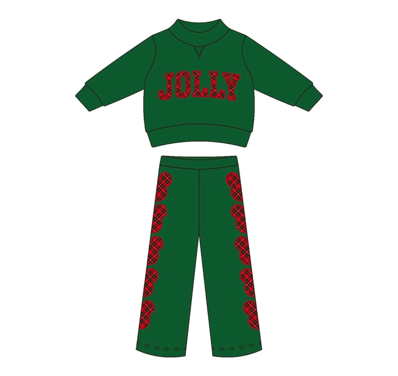 KIDS: JOLLY MOCKNECK SET