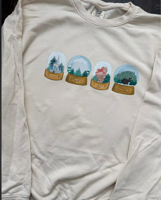 Snow globe Crewneck