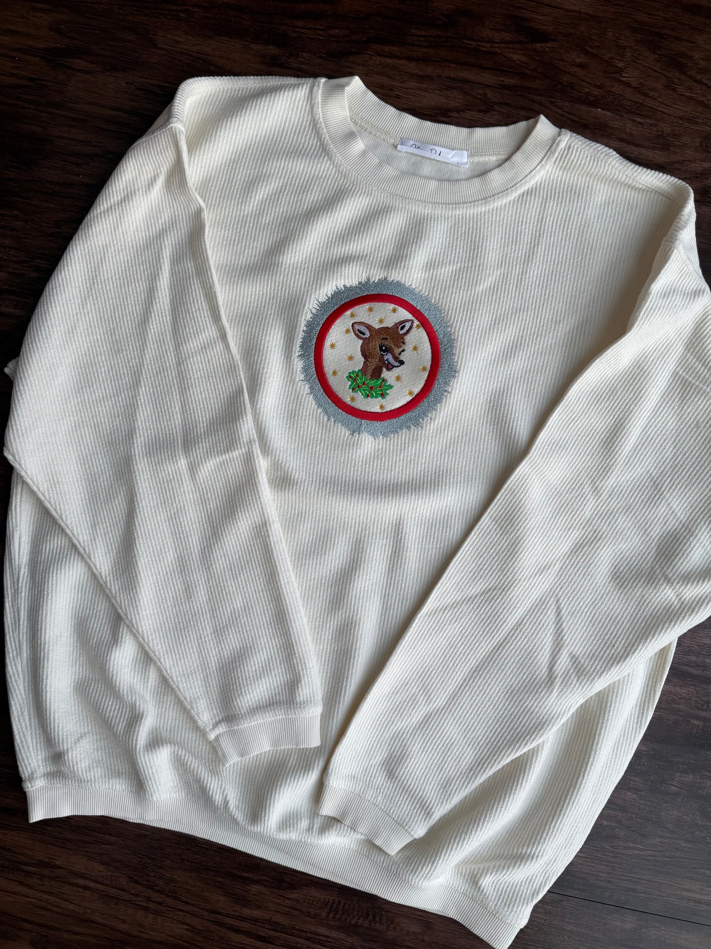 Reindeer Corded Embroidery