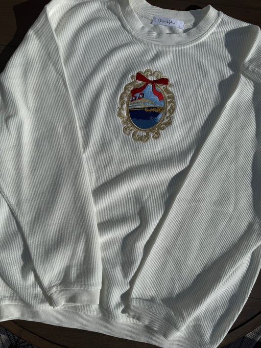 CORDED Crew Embroidered Cruise