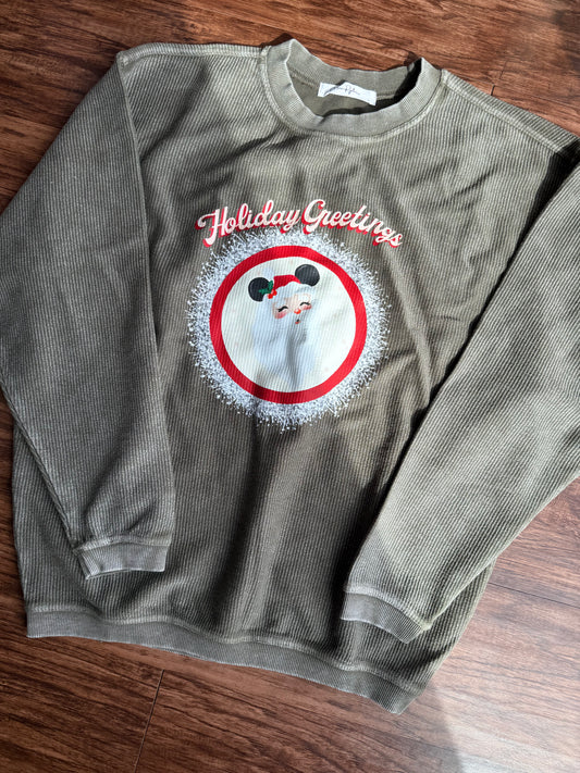 PRE ORDER GREETINGS SANTA CORDED