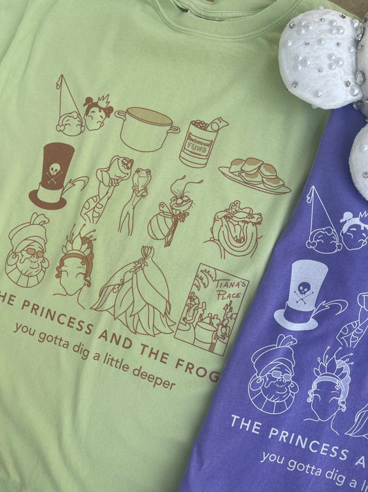 DIg a Little Deeper Doodle Tee