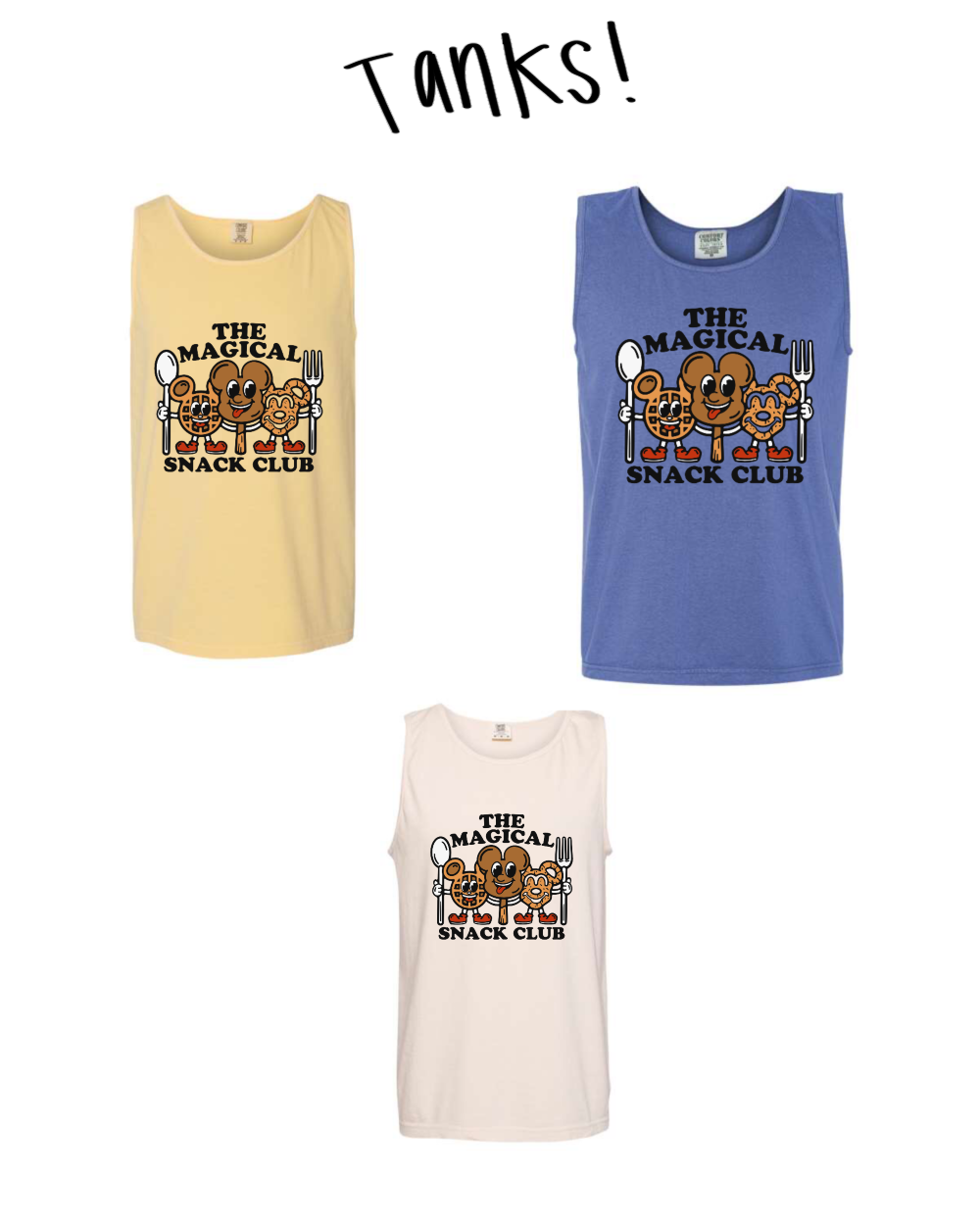 Snack Club Tank Top
